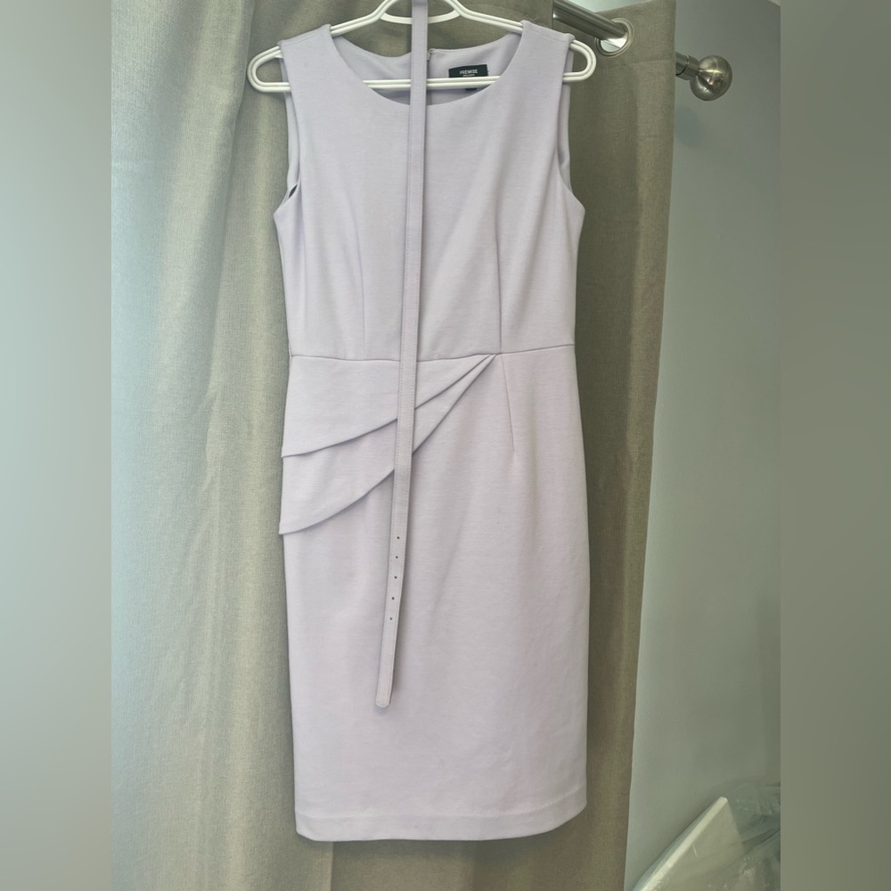 PREMISE dresses, very elegant light purple dress.